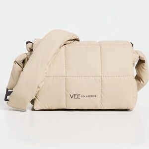 Vee Collective Porter Messenger Mini Sand Crossbody Bag BRAND NEW